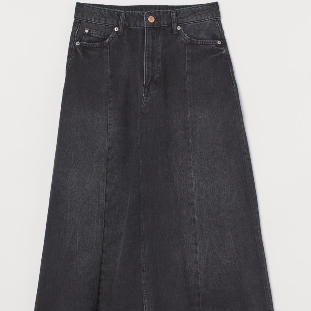 New H&M A-line Denim Skirt Size 4